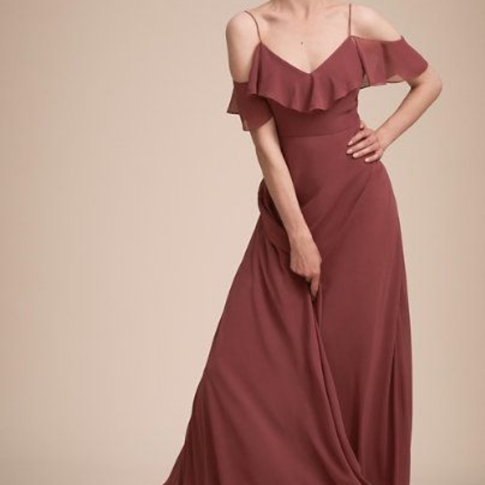 Jenny Yoo Mila Dress Cinnamon Rose [Size 6]
